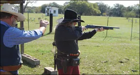 Cowboy Action Shooting competition