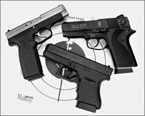 45 ACP Single-Stack Pistols: S&W Pulls Out a Surprise Win - Gun Tests