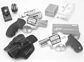 357 snub-nose revolvers