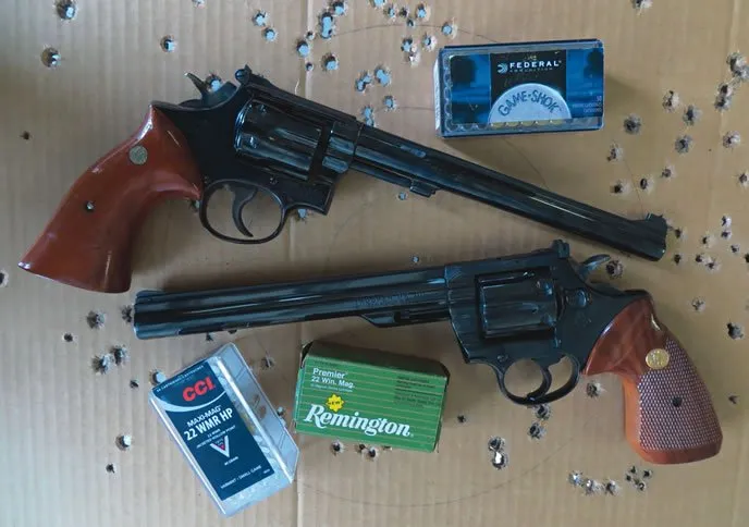 LONG BARREL 22 MAGNUMS