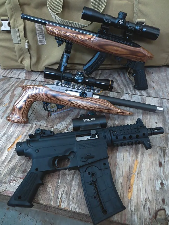 22 lr pistols engineered from rimfire rifles