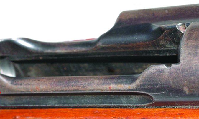 Schmidt-Rubin Model 1911 ejection port