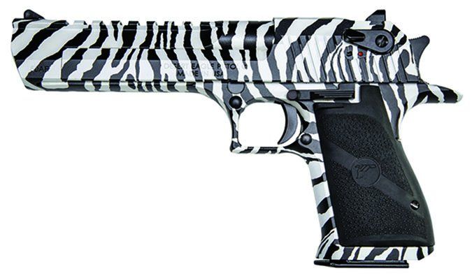 Magnum Research Desert Eagle zebra print