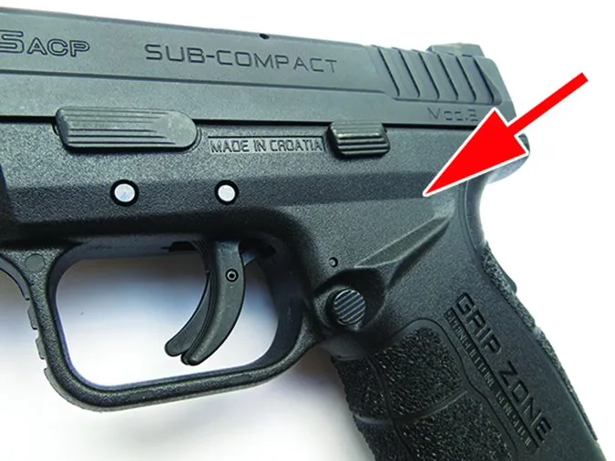 Springfield Armory XD Mod.2 3.3-Inch SubCompact XDG9845BHCSP 45 ACP