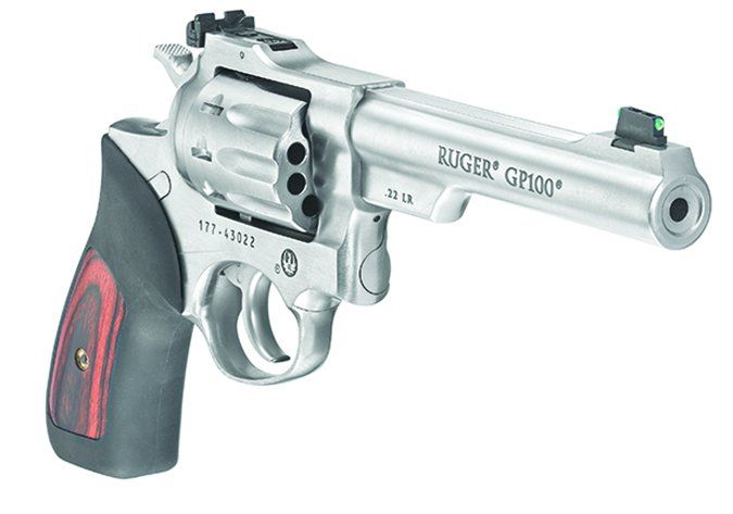 Ruger GP100 ten-round revolver