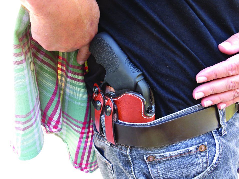 Ruger LCR carried