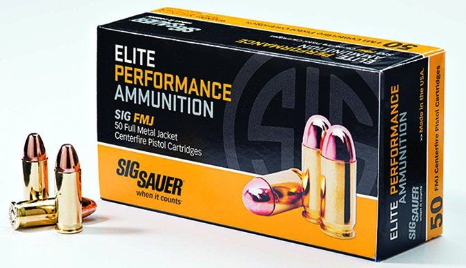 SIG Sauer Elite Performance 38 Special FMJ