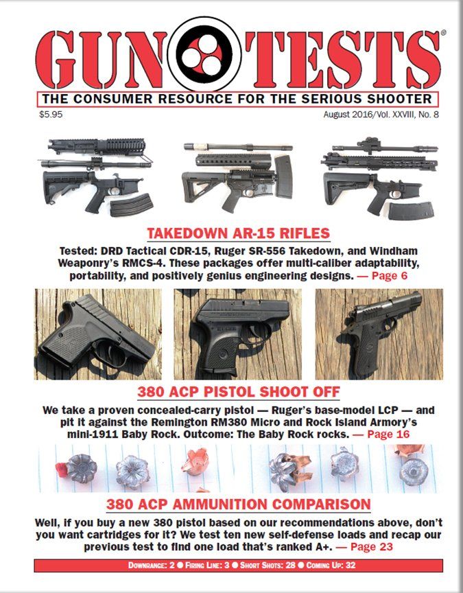 Download the Full August 2016 Issue PDF - Gun Tests
