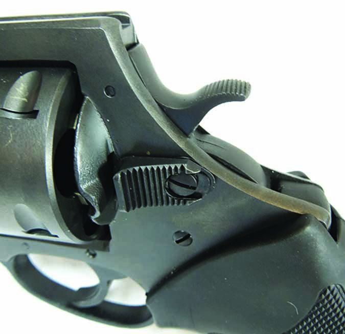 Charter Arms Pitbull Model 64520 45 ACP controls