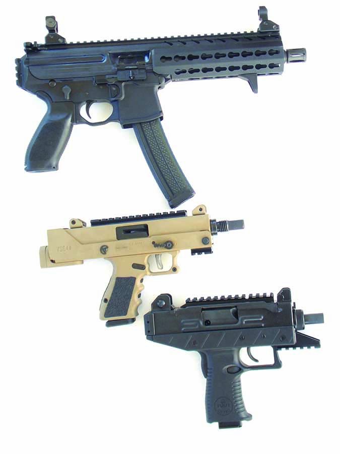9mm Pistols: Uzi Mini Pro, MPA Defender, and SIG Sauer MPX-P - Gun