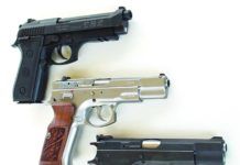 Selective-Double-Action 9mm 3-Way Used-Handgun Shoot Out