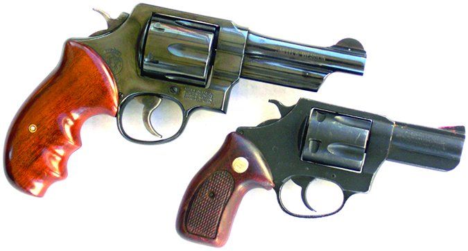 Smith & Wesson Model 21-4 44 Special and Charter Arms Bulldog