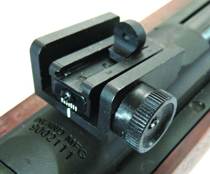 Inland Manufacturing m1 carbine rear sight