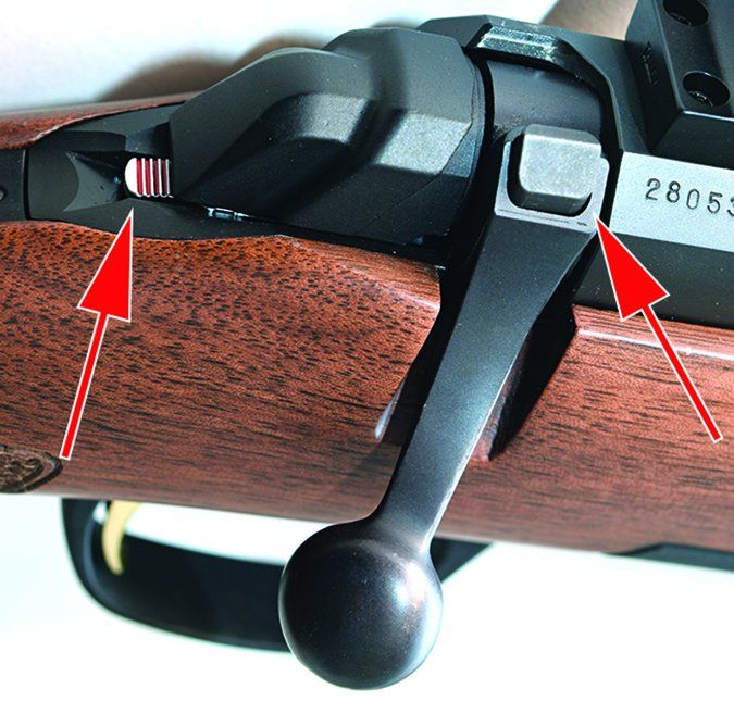 Browning X-Bolt Micro Midas No. 035346209 22-250 Remington tang mounted safety