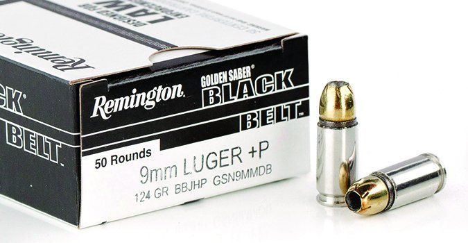 remington Golden Saber Black Belt