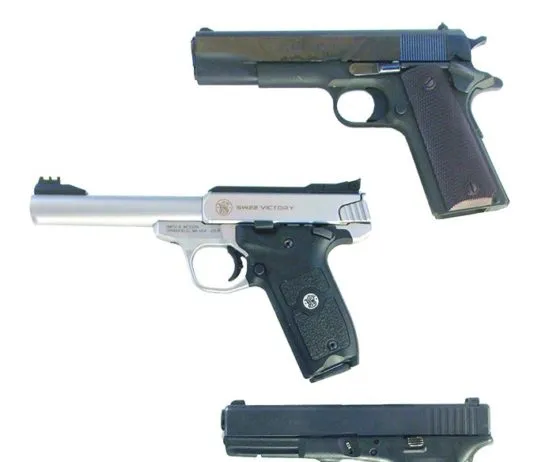 22-Caliber Handgun Shoot-Out: Smith, TacSol, Beretta, Colt Image