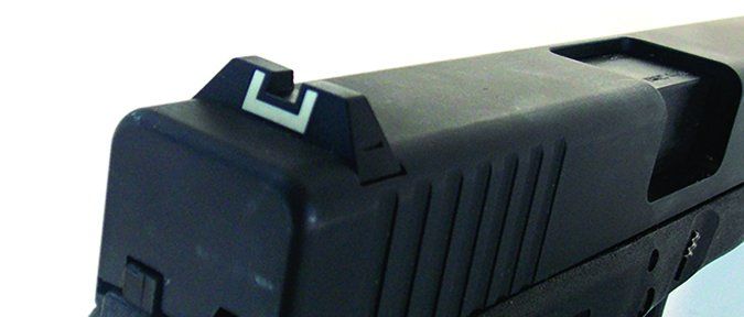 Tactical Solutions Glock 22 conversion 22 LR rear sight