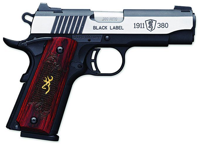 browning Black Label 1911-380 medallion pro