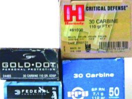 30 Carbine Picks: Hornady, Speer, Buffalo Bore Loads Tested