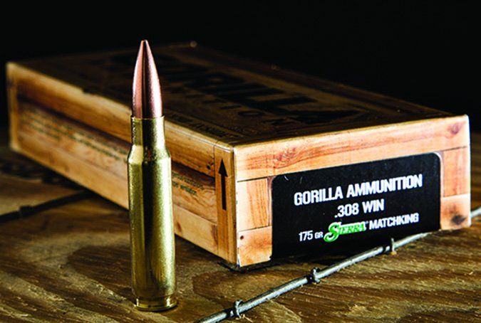 Gorilla Ammunition 175-grain Sierra MatchKing GA308175SMK