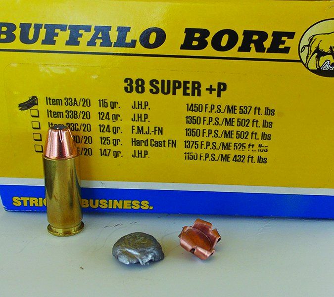 Buffalo Bore 115-grain JHP