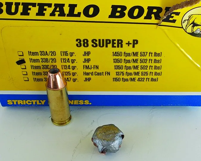 Buffalo Bore 124-grain JHP