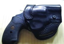 Touting a Blackhawk Holster