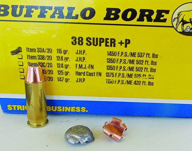 Buffalo Bore 147-grain 38 Super