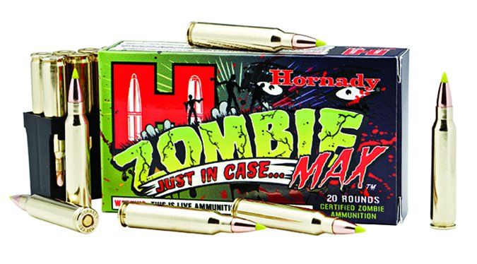 Hornady Zombie Max 223 Rem. 55-grain V-Max cartridges