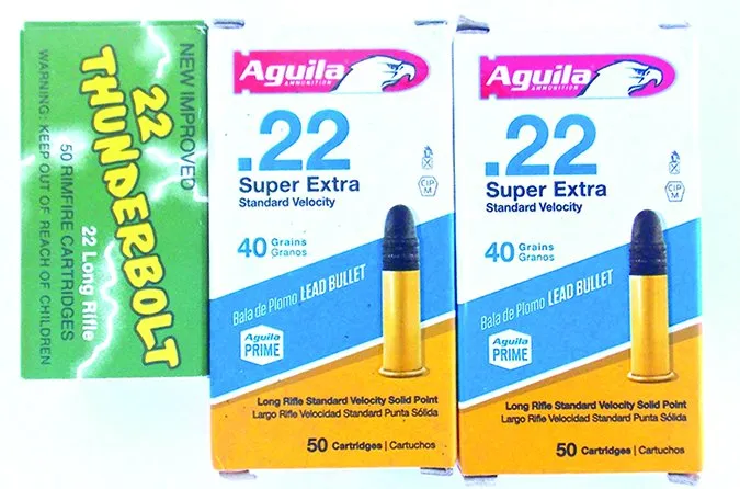 22 lr ammo
