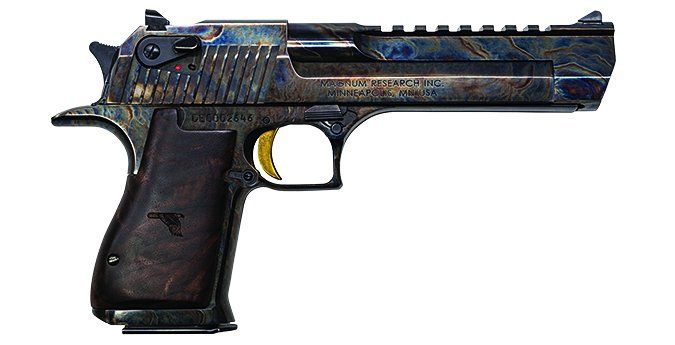 Desert Eagle case-hardened finish