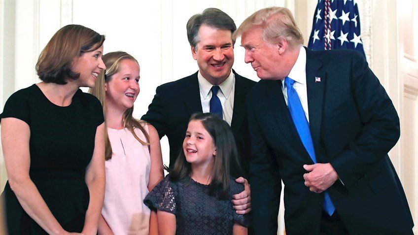 brett kavanaugh and trump