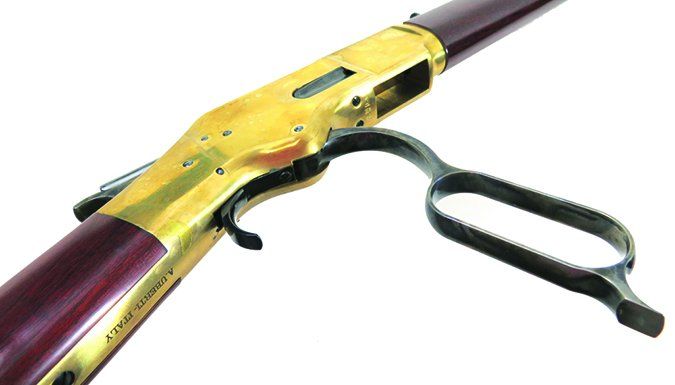 Cimarron 1866 Yellow Boy Short Rifle Model CA221 38 Sp.