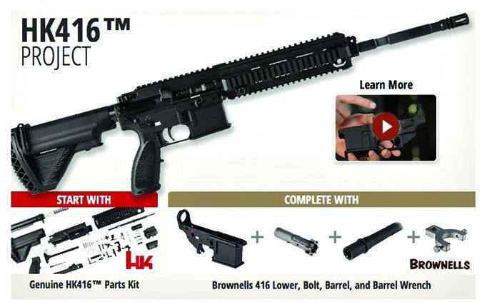 browning HK 416 Project