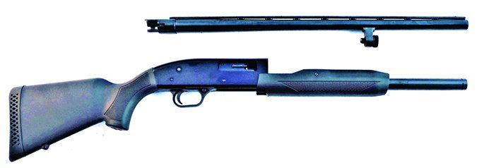 20 gauge pump action shotgun