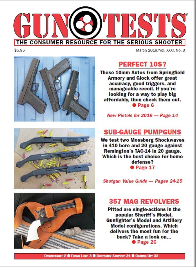 Download the Full March 2019 Issue PDF - Gun Tests