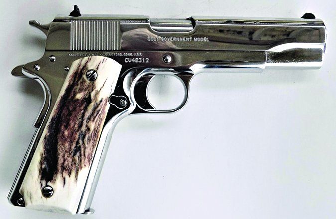 COLT BRIGHT STAINLESS GOVERNMENT MODEL O1070BSTS 45 ACP