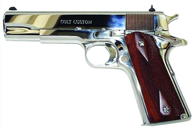 COLT BRIGHT STAINLESS GOVERNMENT MODEL O1070BSTS 45 ACP