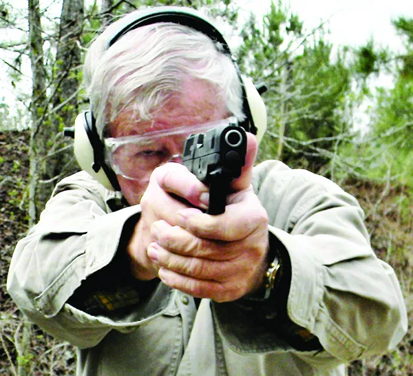 Shooting front Taurus G3X 1-G3XSR9031 9mm Luger