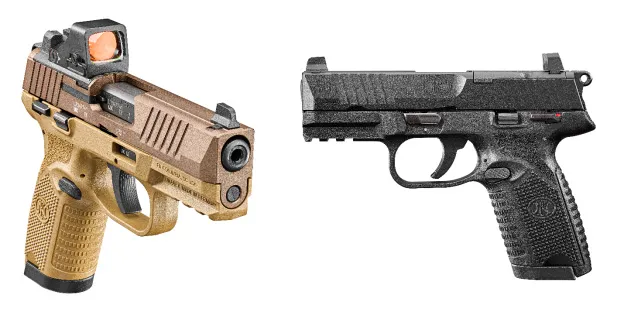 FN 502 MRD Black and FDE