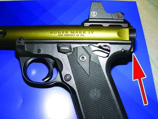 Ruffle Ruger MK IV 22-45 copy