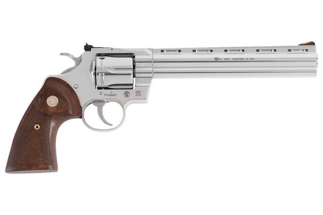 Colt Introduces New 8-Inch Python to 357 Magnum Revolver Line - Gun Tests