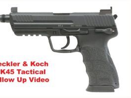 Video: HECKLER & KOCH HK45 TACTICAL Follow Up