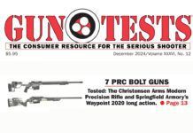 7 PRC Bolt Guns — Christensen And Springfield Shot Side by Side