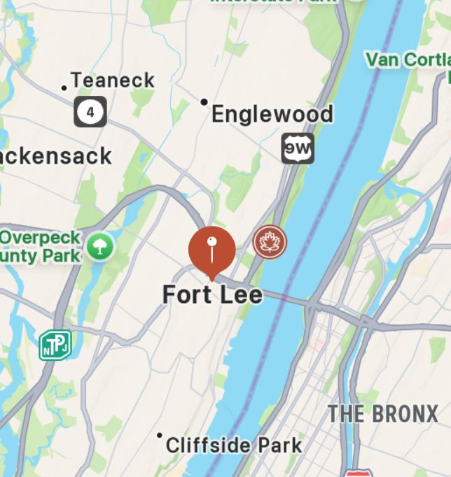 Fort Lee, NJ map