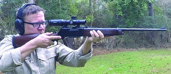 shooting Browning BLR Lightweight 81 034006111 243 Win 2