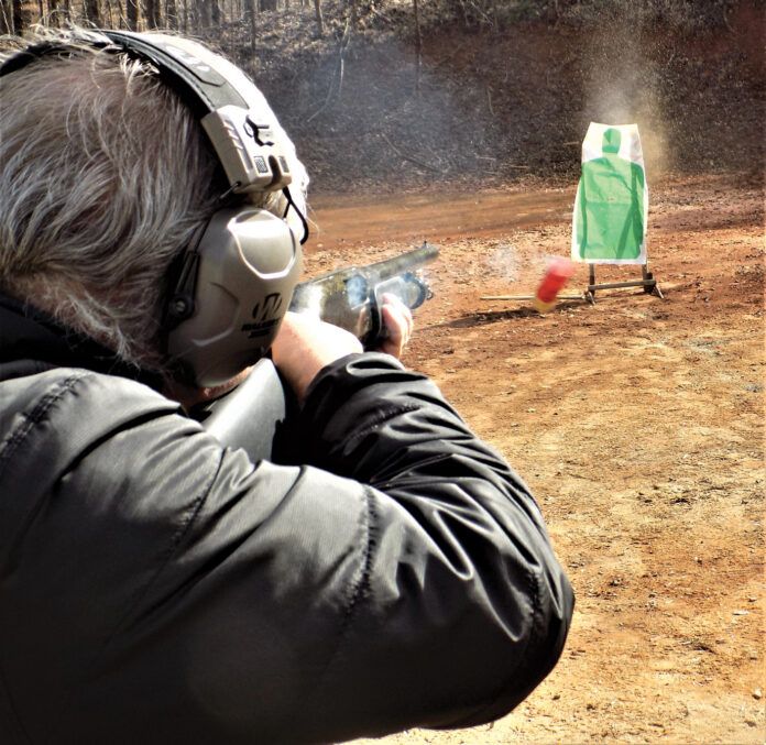 12 Gauge downrange action 1