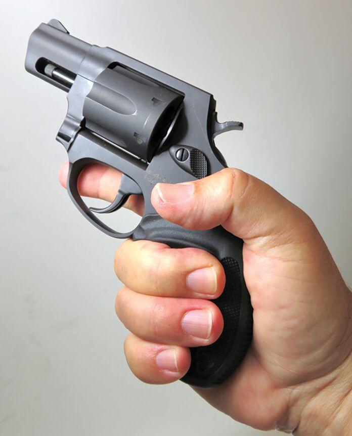 Taurus 856 Model 2-856021 38 Special_3940 in hand