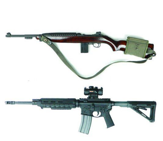 AR-15 vs. M1 Carbine for Home Defense