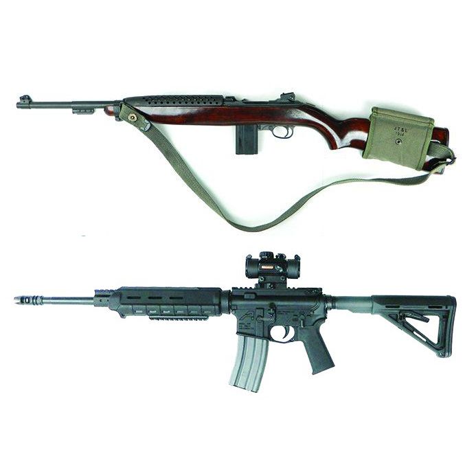 M1 Carbine v AR-15 featured image